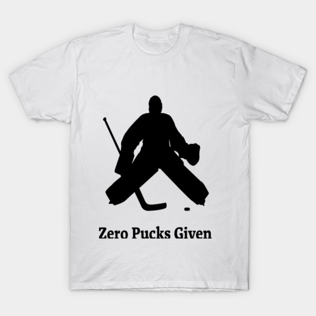 Ice Hockey Goalie Zero Pucks Given
